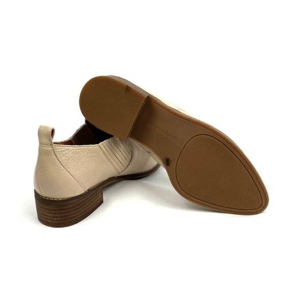 New Lucky Brand Lenci Moonlight Leather Ankle Bootie Size 8 - Picture 10 of 12